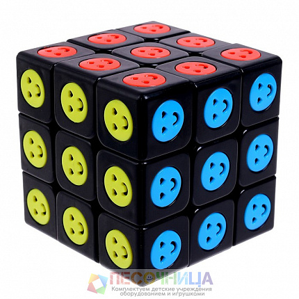 Игрушка механическая «Смайлик», 5х5