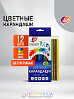 Карандаши цветные 12 цветов «Классика», шестигранные