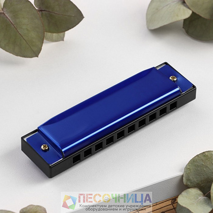 Губная гармошка Bee DF10A Blue