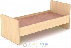 Кровать детская на панелях (Древесный цвет-Бук,клен) 1,2м