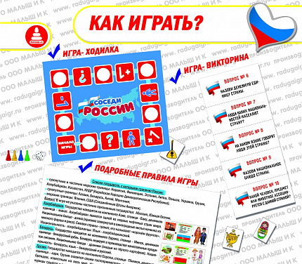 Викторина "Соседи России"