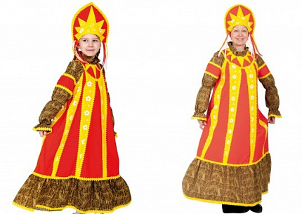 Костюм детский МАСЛЕНИЦА 122-128см (серия Народные костюмы)