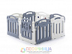 Манеж UNIX Kids Classic 126x120 Grey