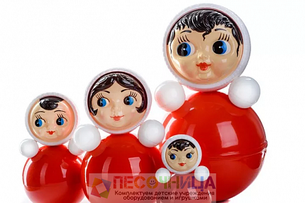 Неваляшка набор из 3шт,большая,малая и средняя