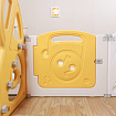 Манеж UNIX Kids SUPREME Music 160x160 Yellow с качелями