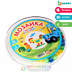 Мозаика круглая «Синий трактор», 80 фишек, 4 цвета