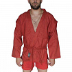 Куртка для самбо Atemi AX5, с поясом без подкладки, красная, плотность 550 г/м2, размер 26   1020318