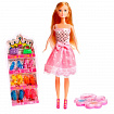 Кукла-модель «Брианна» в платье, с набором платьев, обуви и аксессуарами МИКС, уценка
