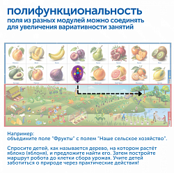 Наше сельское хозяйство с РобоМышью (6 модулей с системой хранения)
