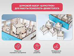 Шумовой набор «Шумотрон» для работы Психолога-дефектолога
