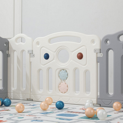 Манеж UNIX Kids Classic 200x240 Grey