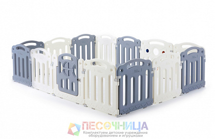 Манеж UNIX Kids Classic 200x240 Grey