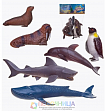 Набор фигурок Морские животные, 6 фигурок