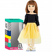 Кукла АНИКО, TRINITY DOLLS, жёлтая юбка, чёрная футболка