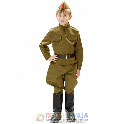 Костюм военного, 3-5 лет, рост 104-116 см