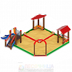 Песочный дворик        С горкой