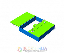 Песочница с крышкой (1,5х1,5)