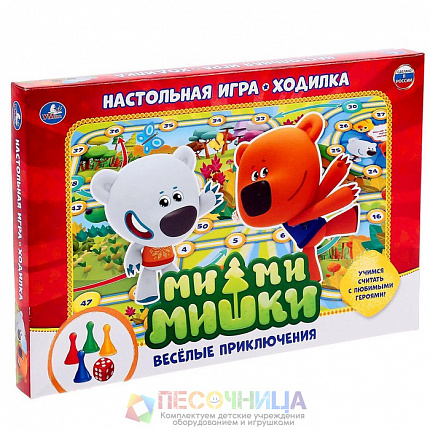 Настольная игра-ходилка «Ми-Ми-Мишки. Веселые приключения»
