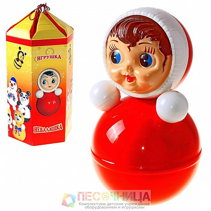 Неваляшка в художественной упаковке, МИКС