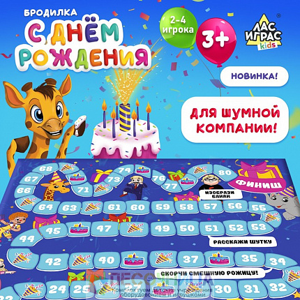 Настольная игра «С днём рождения»