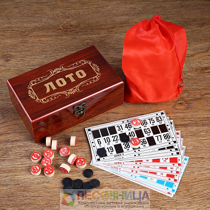 Русское лото "Семейное", 12.5 х 20 см