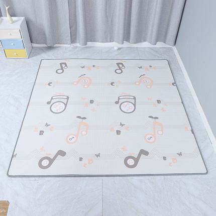 Манеж UNIX Kids SUPREME Music 160x160 Yellow с качелями