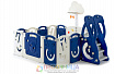 Манеж UNIX Kids SUPREME Music 160x160 Blue