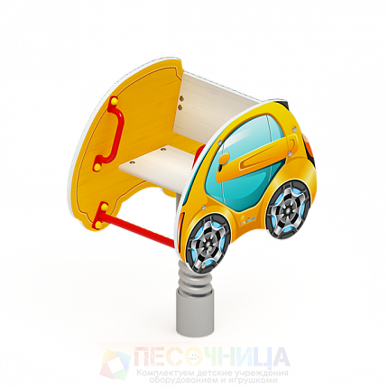 Качалка на пружине Машинка мини