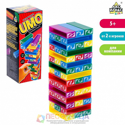 Настольная игра «Падающая башня UMO»