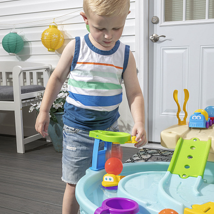 Столик для игр с водой "Шарики" (крафт)