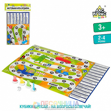 Игра-бродилка «Правила дорожного движения»