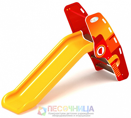 Горка  Пластиковая Н-900  (желтая)