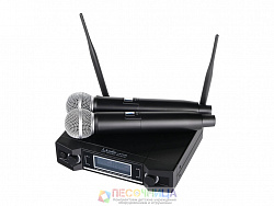LS-P3-2M Двухканальная вокальная радиосистема, 2 ручных передатчика, LAudio
