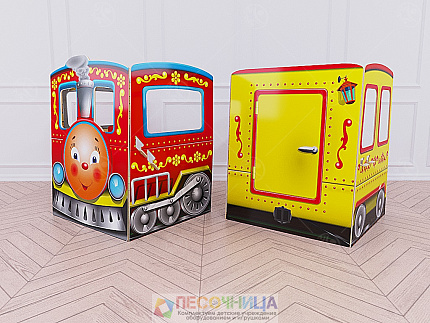 Игровой модуль "Паровоз и вагон"