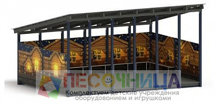 Теневой навес (эко)