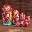 Матрёшка 10 в 1, расписная большая, цвета МИКС