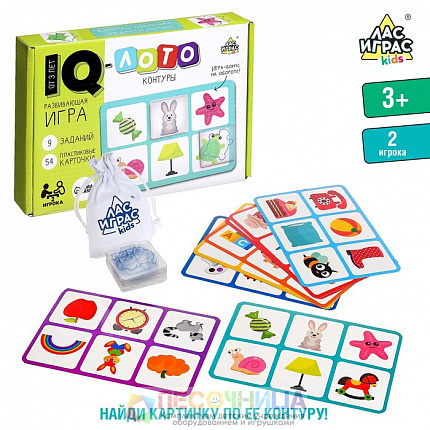Настольная игра «Умное лото. Контуры»