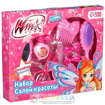 Игровой набор, 10 предметов«Салон красоты», WINX
